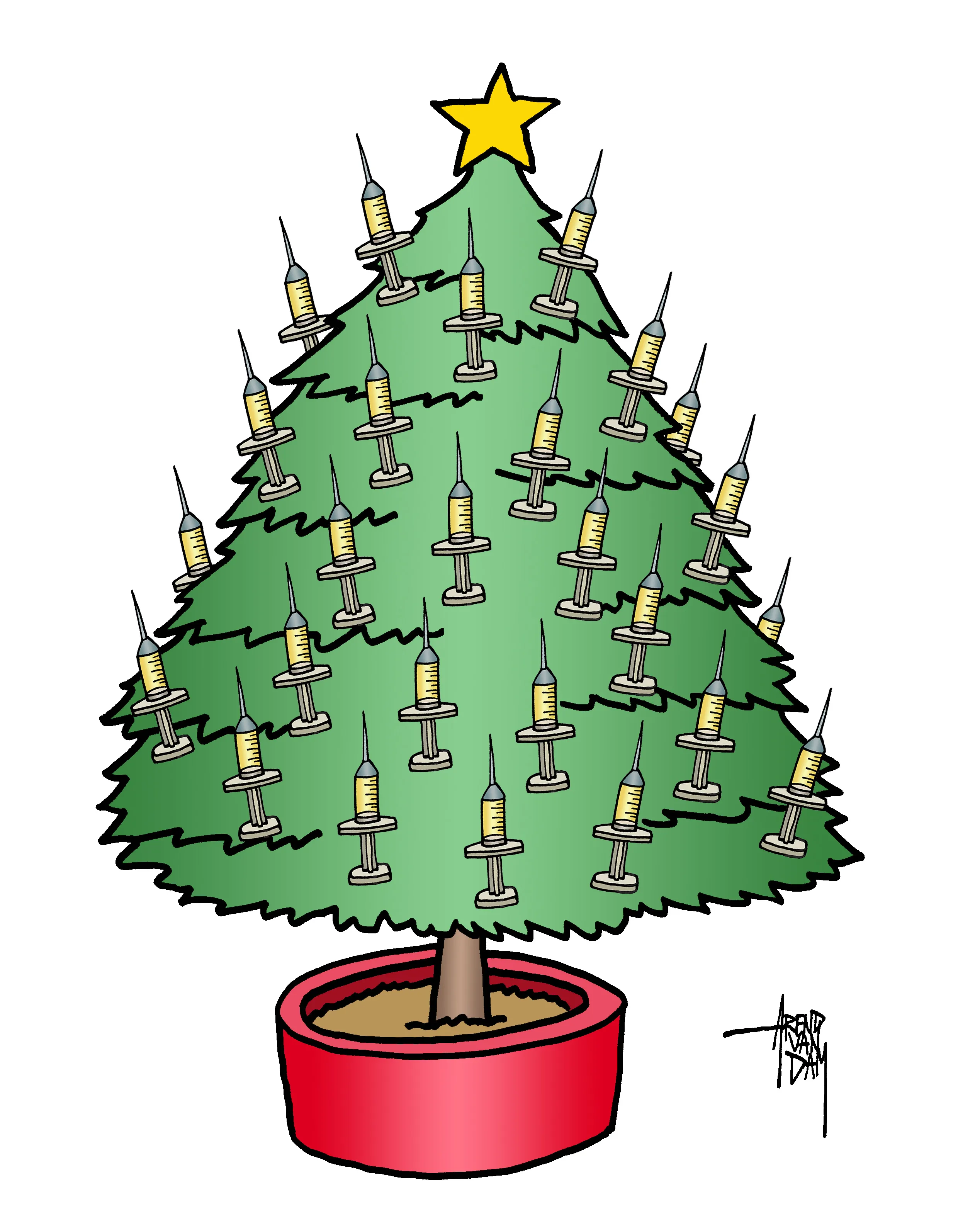 VaccinatieKerstboom